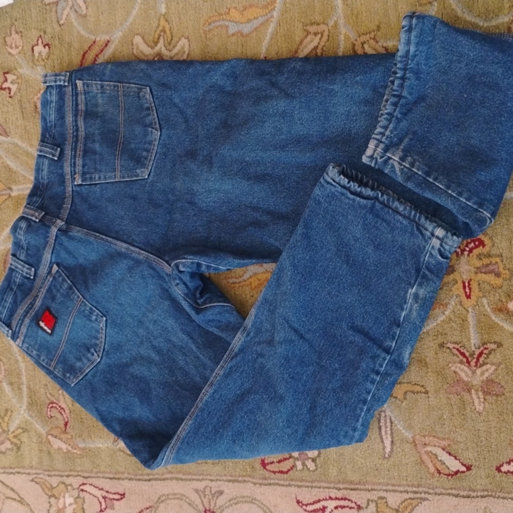 👖Wrangler Riggs WorkWear FLEECE LINED JEANS 👖 Men's Size 38 X 30 - Picture 6 of 13